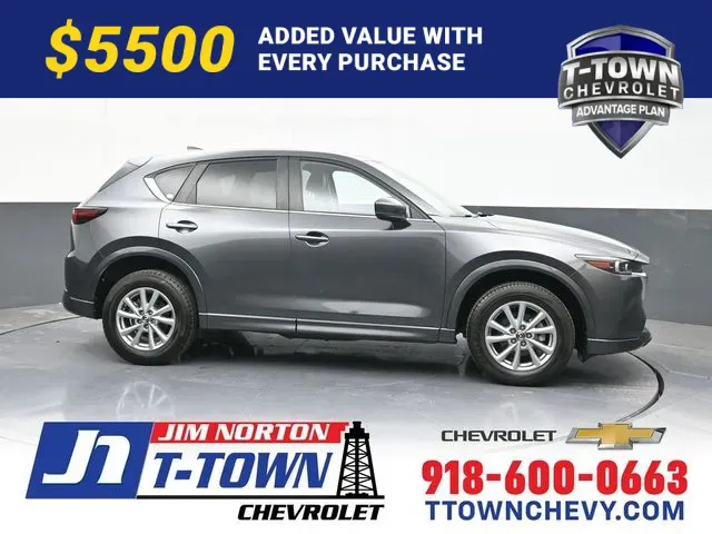 Gray 2024 Mazda CX-5 2.5 S Preferred Package for sale in Tulsa, OK