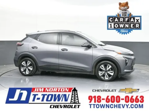 Gray 2022 Chevrolet Bolt EUV LT for sale in Tulsa, OK