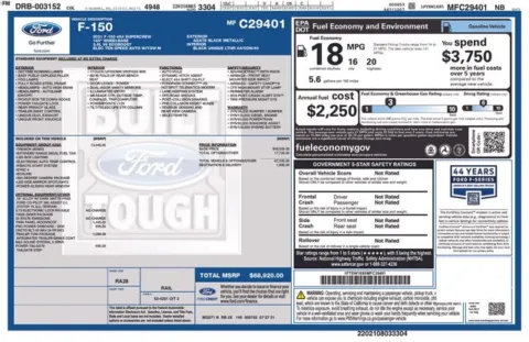 Black 2021 Ford F-150 Tremor for sale in Tulsa, OK