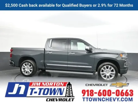 Gray 2026 Chevrolet Silverado 1500 High Country for sale in Tulsa, OK