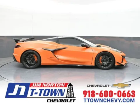 Orange 2023 Chevrolet Corvette Z06 for sale in Tulsa, OK