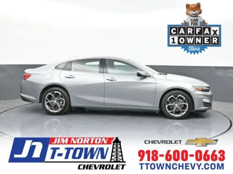 Gray 2024 Chevrolet Malibu LT for sale in Tulsa, OK