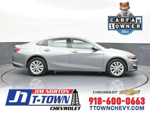 Gray 2024 Chevrolet Malibu LT for sale in Tulsa, OK
