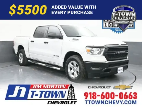 White 2019 Ram 1500 Tradesman for sale in Tulsa, OK