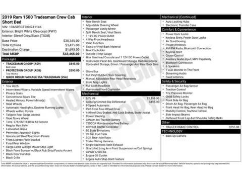 Another view of 2019 Ram 1500 Tradesman for sale in Tulsa, OK at Jim Norton T-Town Chevrolet
