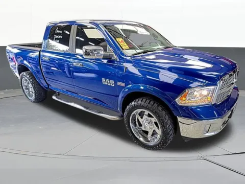 Blue 2015 Ram 1500 Laramie for sale in Tulsa, OK