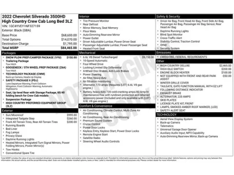 Another view of 2022 Chevrolet Silverado 3500HD High Country for sale in Tulsa, OK at Jim Norton T-Town Chevrolet