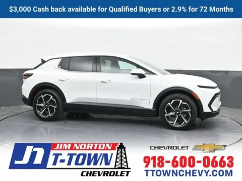 White 2026 Chevrolet Equinox EV LT for sale in Tulsa, OK