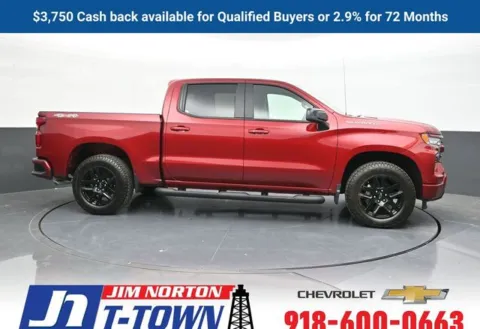 Red 2026 Chevrolet Silverado 1500 RST for sale in Tulsa, OK