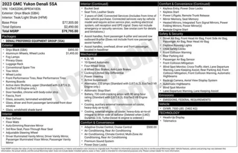 Another view of 2023 GMC Yukon Denali for sale in Tulsa, OK at Jim Norton T-Town Chevrolet