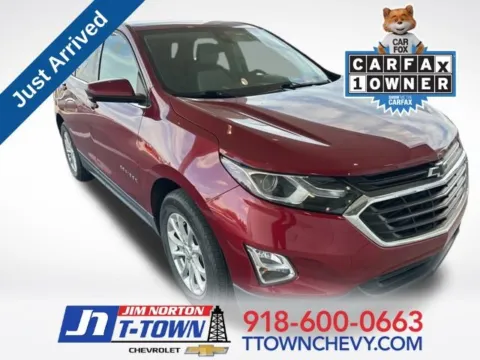Red 2020 Chevrolet Equinox LT for sale in Tulsa, OK