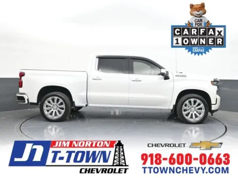 White 2021 Chevrolet Silverado 1500 High Country for sale in Tulsa, OK