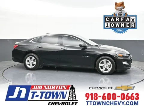 Black 2020 Chevrolet Malibu LS for sale in Tulsa, OK