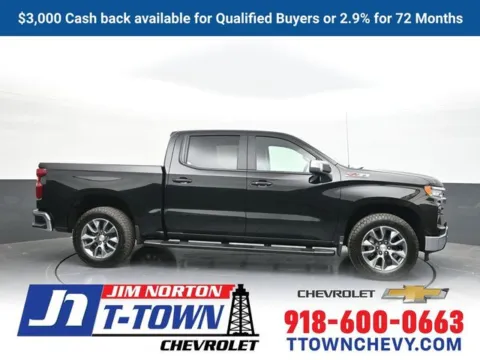 Black 2026 Chevrolet Silverado 1500 LT for sale in Tulsa, OK