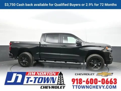 Black 2026 Chevrolet Silverado 1500 RST for sale in Tulsa, OK