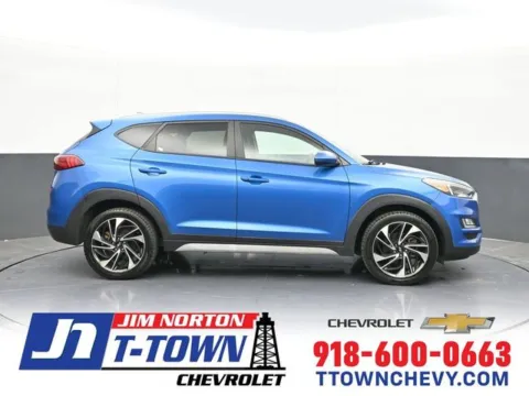 Blue 2019 Hyundai Tucson Sport for sale in Tulsa, OK