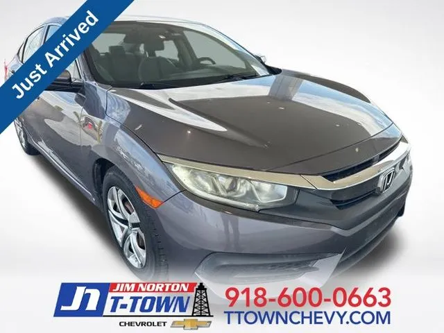 2016 Honda Civic LX for sale in Tulsa, OK