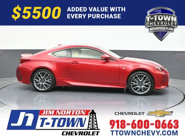 Red 2017 Lexus RC 350 for sale in Tulsa, OK