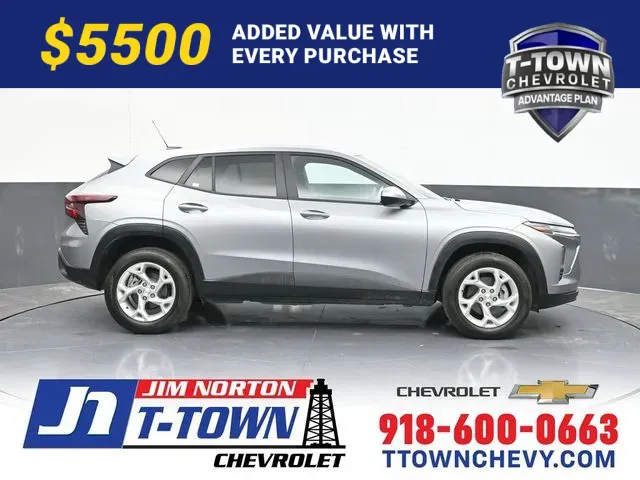 Gray 2025 Chevrolet Trax LS for sale in Tulsa, OK