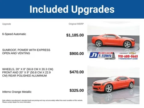 More photos of 2010 Chevrolet Camaro SS at Jim Norton T-Town Chevrolet, OK