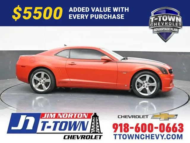 Orange 2010 Chevrolet Camaro SS for sale in Tulsa, OK