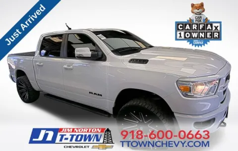 White 2019 Ram 1500 Big Horn/Lone Star for sale in Tulsa, OK
