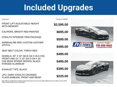 More photos of 2024 Chevrolet Corvette Z06 at Jim Norton T-Town Chevrolet, OK