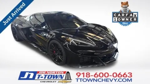 Black 2024 Chevrolet Corvette Z06 for sale in Tulsa, OK