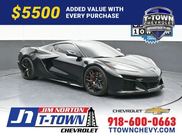 Black 2024 Chevrolet Corvette Z06 for sale in Tulsa, OK