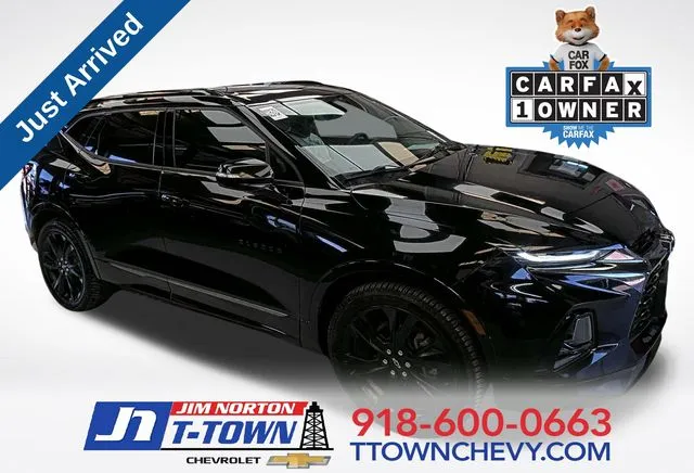 Black 2019 Chevrolet Blazer RS for sale in Tulsa, OK