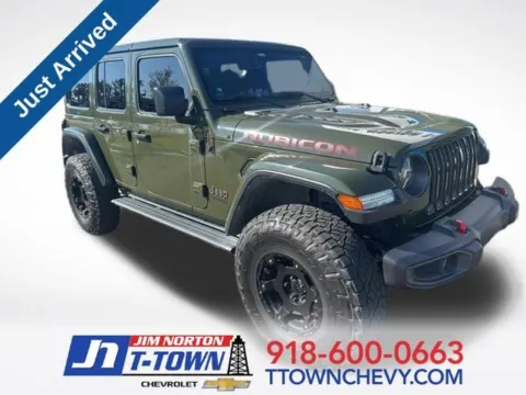 Green 2022 Jeep Wrangler Unlimited Rubicon for sale in Tulsa, OK
