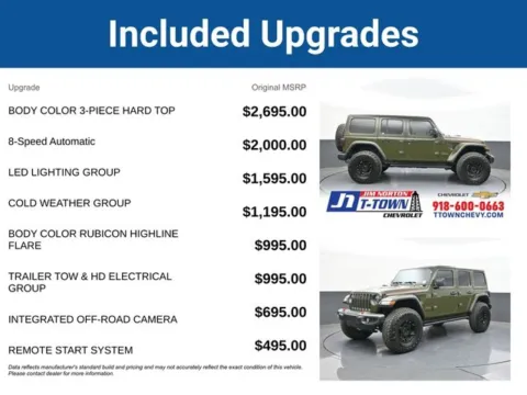 More photos of 2022 Jeep Wrangler Unlimited Rubicon at Jim Norton T-Town Chevrolet, OK