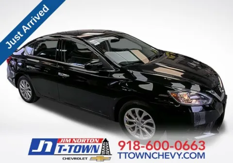 Black 2019 Nissan Sentra SV for sale in Tulsa, OK
