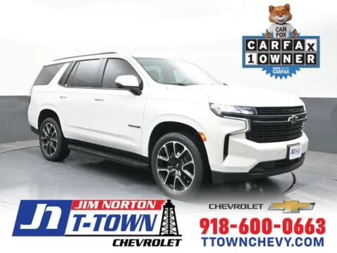 White 2023 Chevrolet Tahoe RST for sale in Tulsa, OK