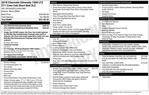 Another view of 2018 Chevrolet Silverado 1500 LTZ for sale in Tulsa, OK at Jim Norton T-Town Chevrolet