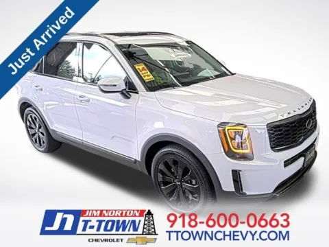 White 2021 Kia Telluride EX for sale in Tulsa, OK