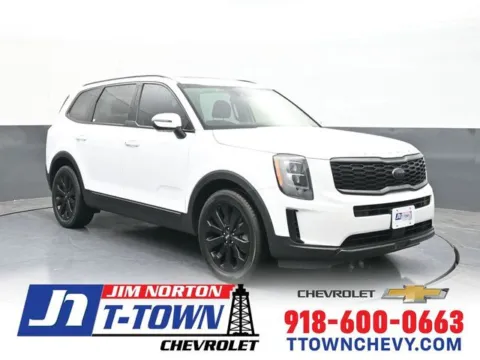 White 2021 Kia Telluride EX for sale in Tulsa, OK