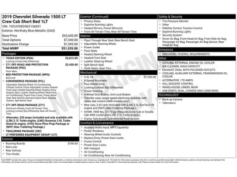 Another view of 2019 Chevrolet Silverado 1500 LT for sale in Tulsa, OK at Jim Norton T-Town Chevrolet