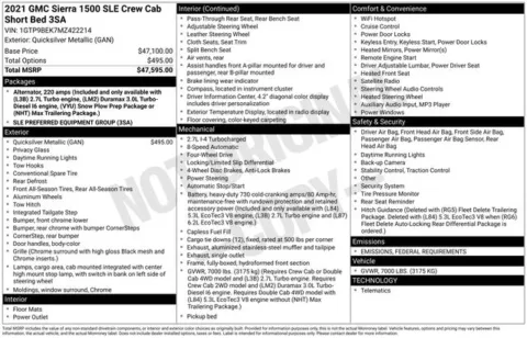 Another view of 2021 GMC Sierra 1500 SLE for sale in Tulsa, OK at Jim Norton T-Town Chevrolet