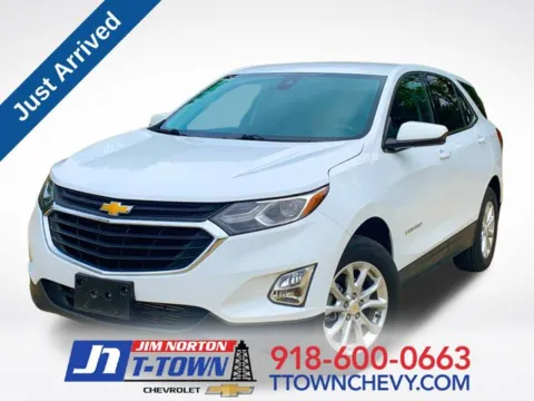 White 2020 Chevrolet Equinox LT for sale in Tulsa, OK