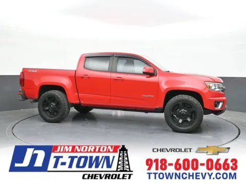 Red 2018 Chevrolet Colorado Z71 for sale in Tulsa, OK