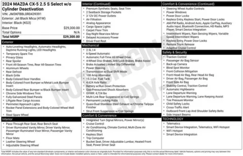 Another view of 2024 Mazda CX-5 2.5 S Select Package for sale in Tulsa, OK at Jim Norton T-Town Chevrolet