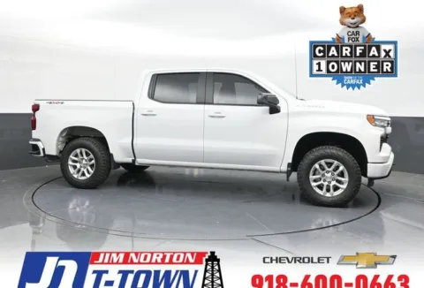 White 2024 Chevrolet Silverado 1500 RST for sale in Tulsa, OK