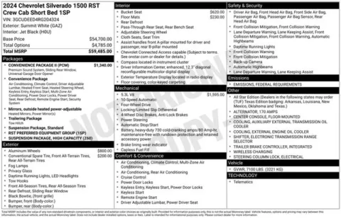 Another view of 2024 Chevrolet Silverado 1500 RST for sale in Tulsa, OK at Jim Norton T-Town Chevrolet