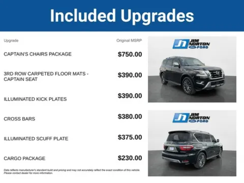 More photos of 2023 Nissan Armada Platinum at Jim Norton T-Town Chevrolet, OK