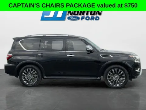 Photos of 2023 Nissan Armada Platinum for sale in Tulsa, OK at Jim Norton T-Town Chevrolet