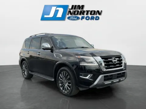 Black 2023 Nissan Armada Platinum for sale in Tulsa, OK