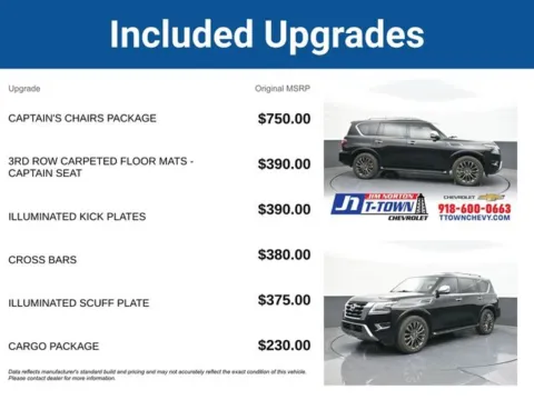 More photos of 2023 Nissan Armada Platinum at Jim Norton T-Town Chevrolet, OK