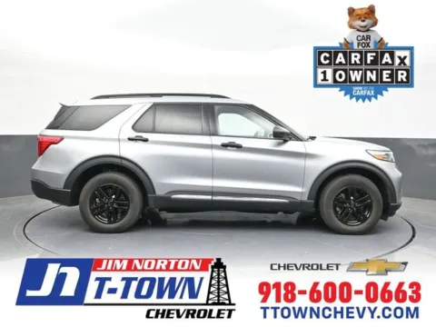 Silver 2023 Ford Explorer XLT for sale in Tulsa, OK
