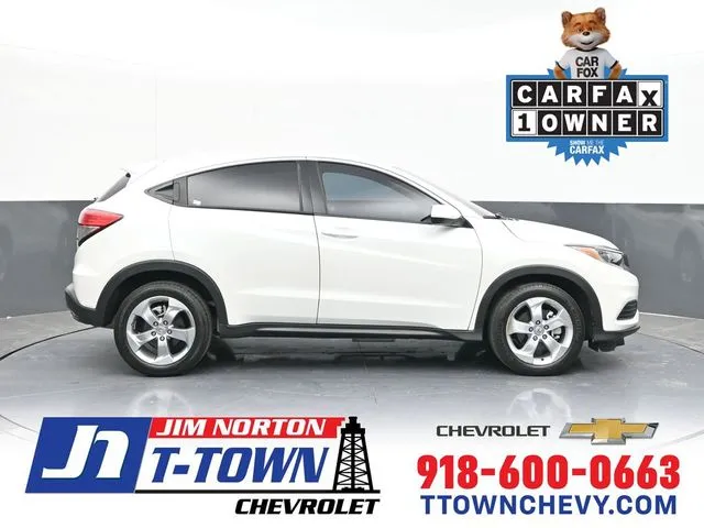 White 2022 Honda HR-V LX for sale in Tulsa, OK
